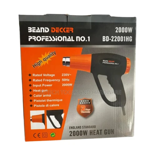 Beand Decker Professional Heat Gun – 2000W